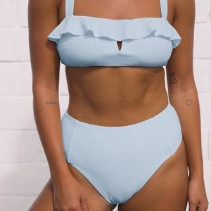 ETE SWIMWEAR BY MATILDA 2 PIECE BIKINI BABY BLUE